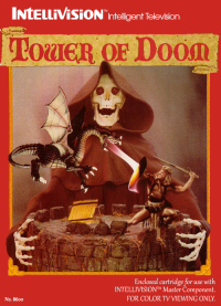 Tower of Doom Intellivision US box art